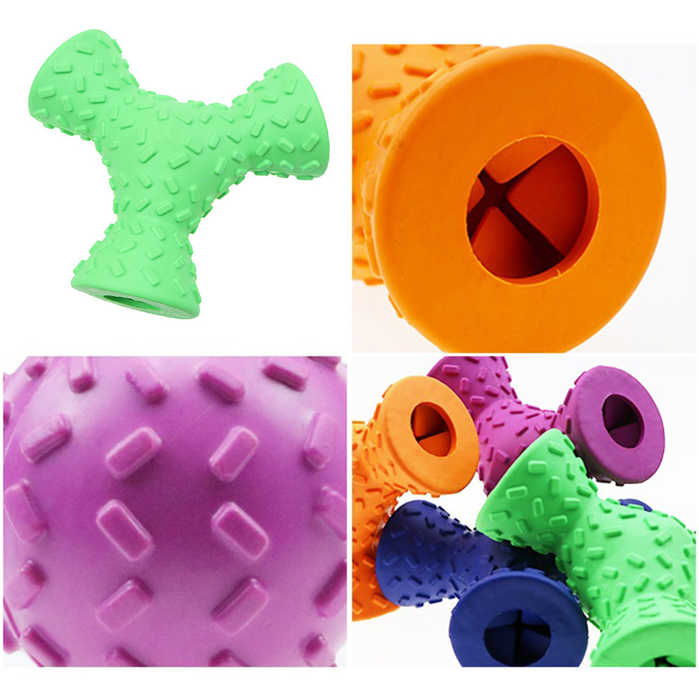 강아지용 고무 삼각형 모양 씹는 장난감 1개, 3개의  - Rubber Treat Dispensing Dog Toy 리뷰 및 가격