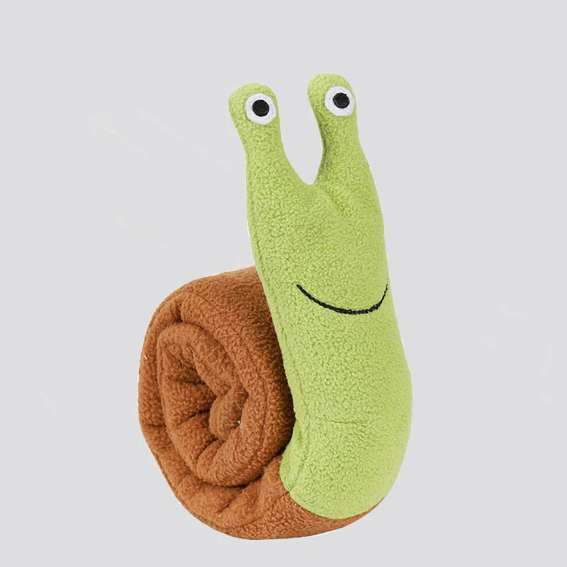 삑삑 소리가 나는 달팽이 모양의 부드러운 강아지 장난감 - Dog Puzzle Feeder Toy 리뷰 및 가격
